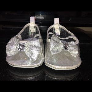 Build-A-Bear Silver Heels